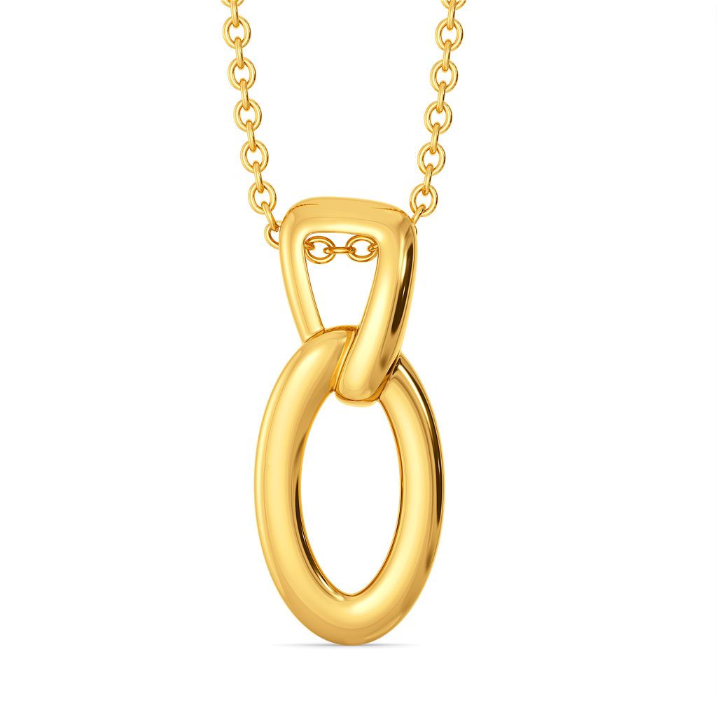 Grunge Unravelled Gold Pendants