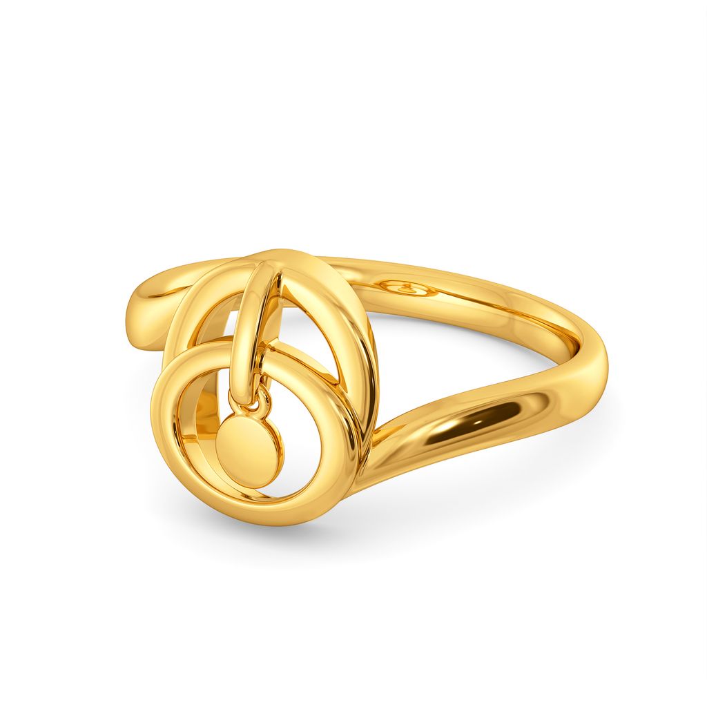 Layer Liberty Gold Rings alternate view 3