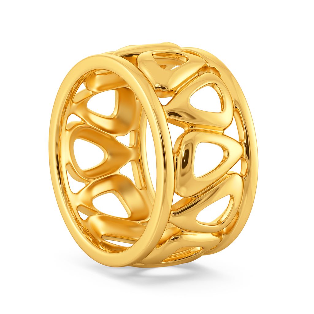 Distress Dapper Gold Rings image