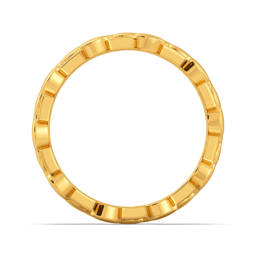 Dazzle Like Liza Gold Rings image