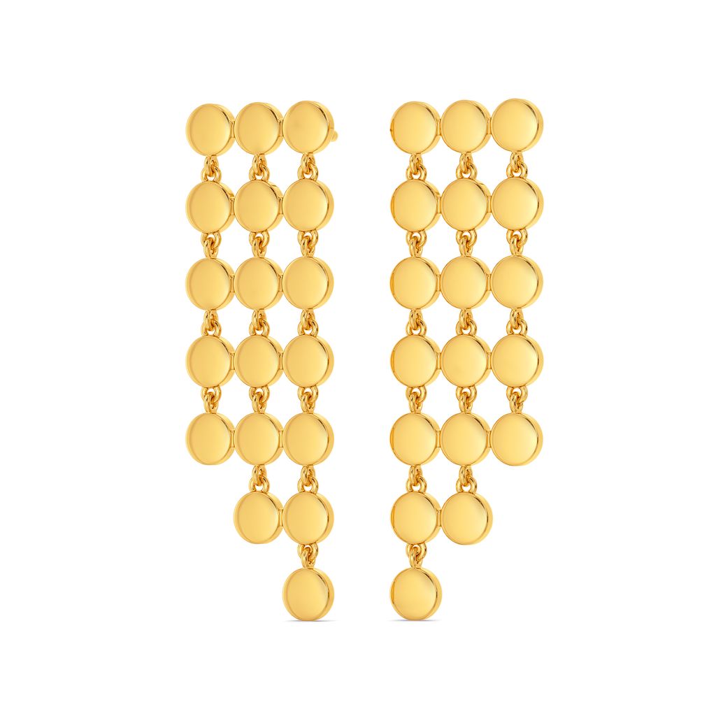 Lustre Liz Taylor Gold Earrings