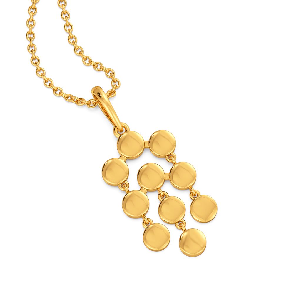 Lustre Liz Taylor Gold Pendants
