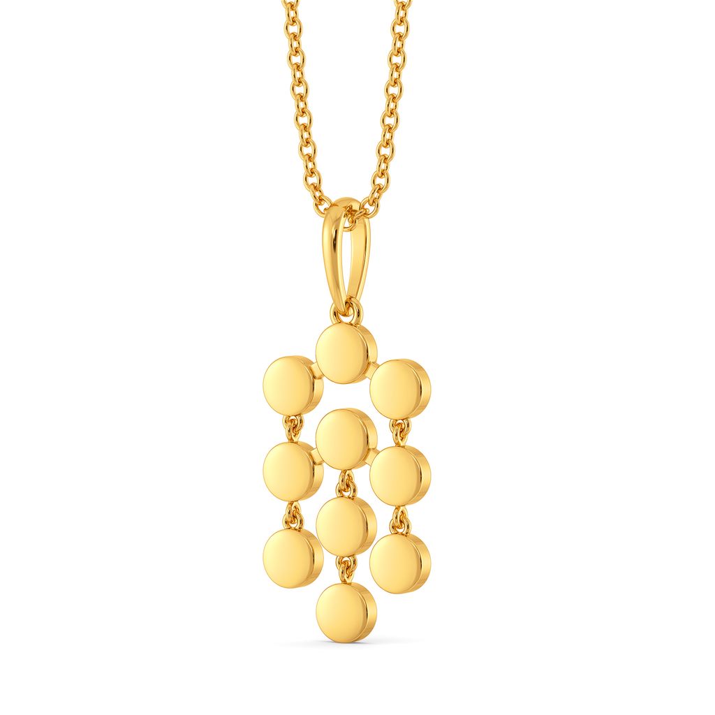 Lustre Liz Taylor Gold Pendants