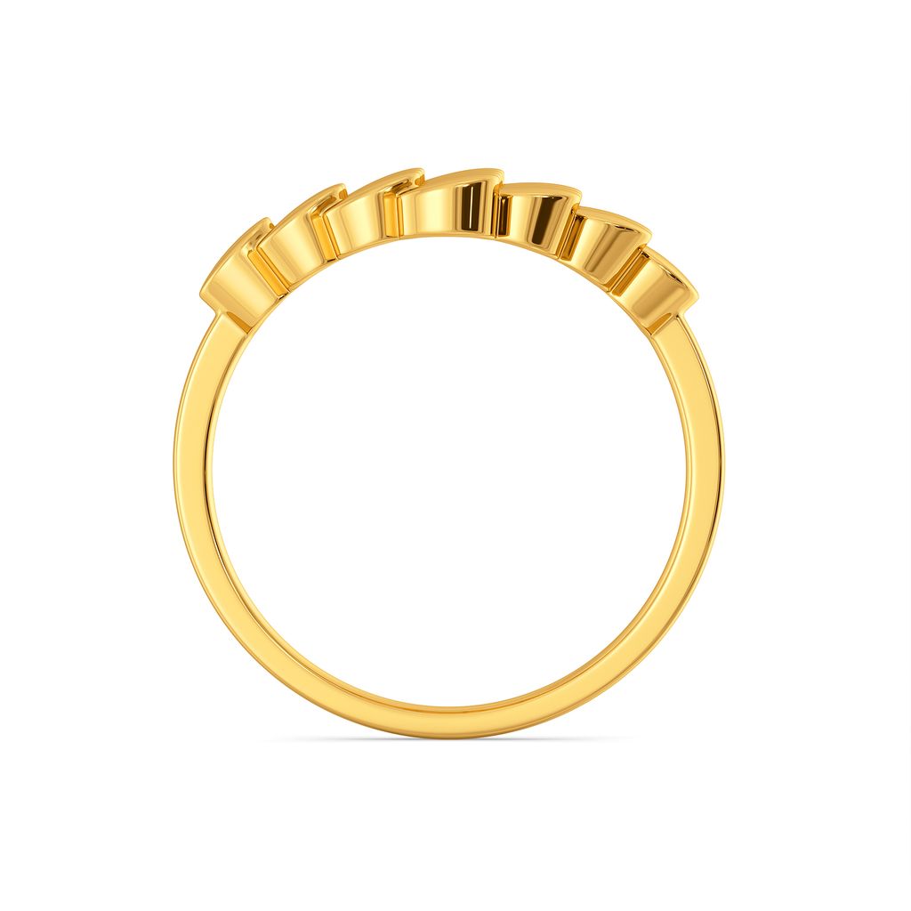 Manhattan Glitz Gold Rings image