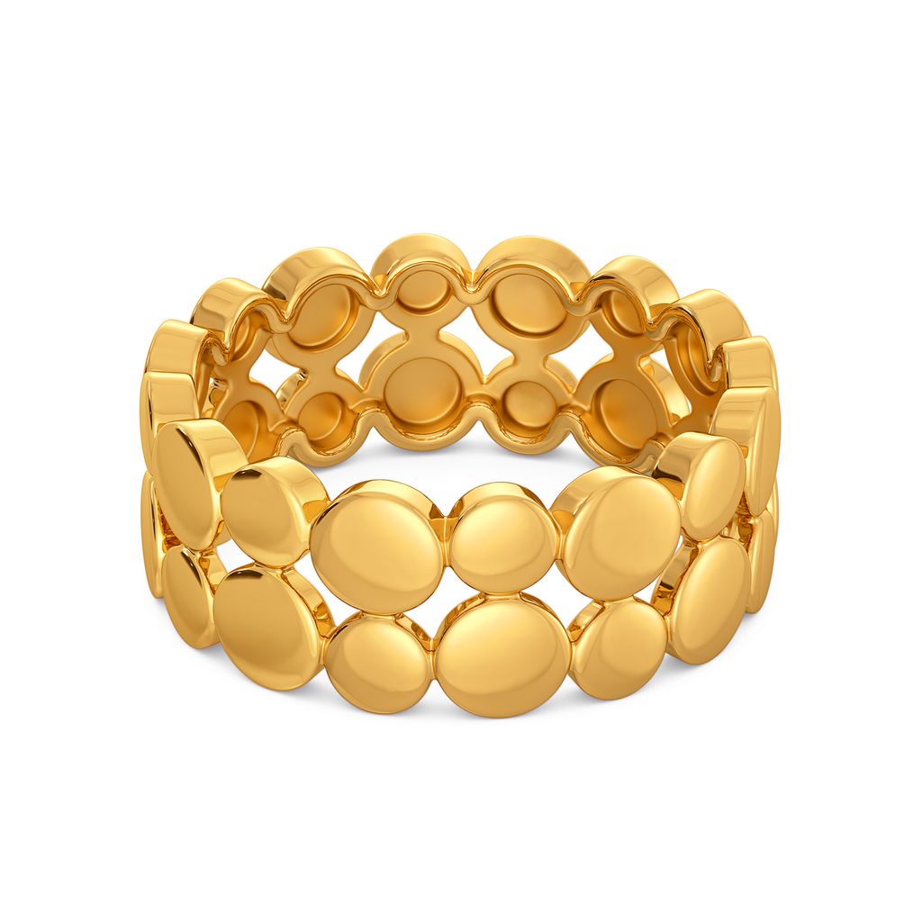 Sway with Sequins Gold Rings alternate view 3