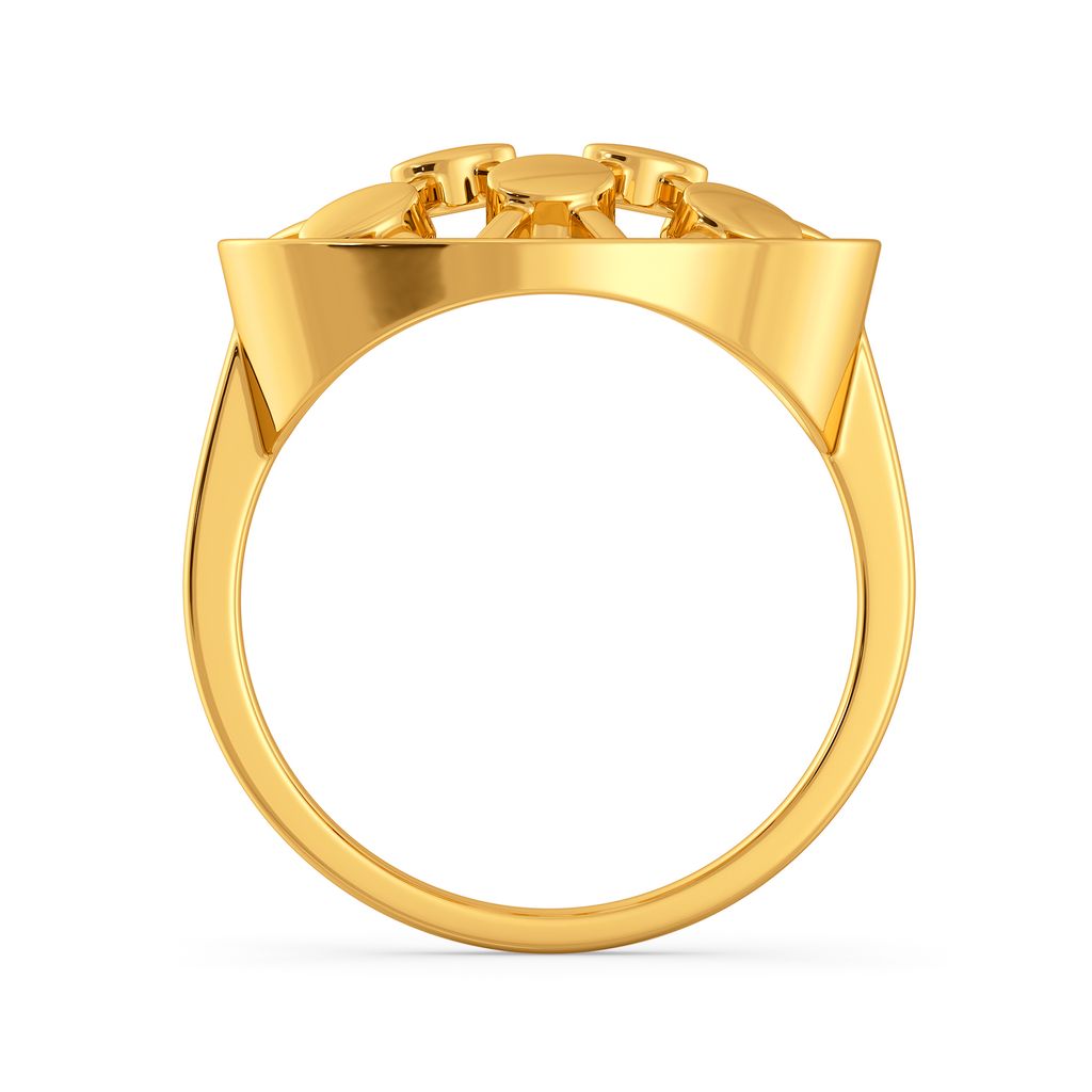 Disco Dazzle Gold Rings image