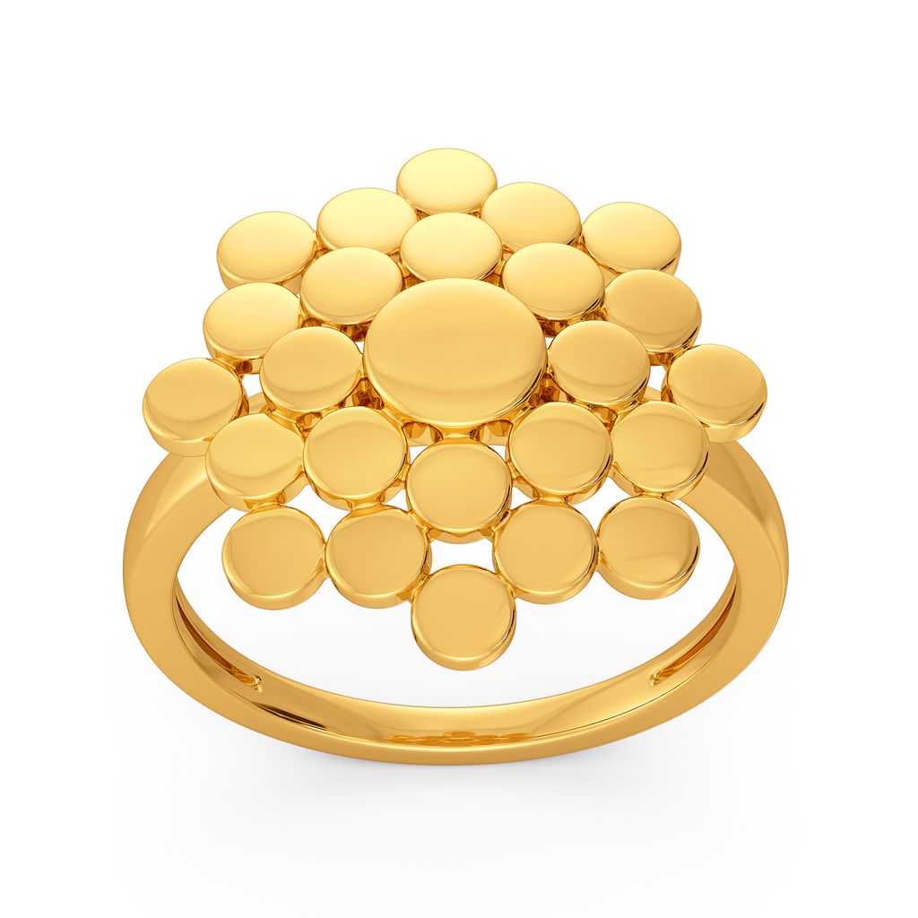 Tinsel Town Twinkle Gold Rings alternate view 2