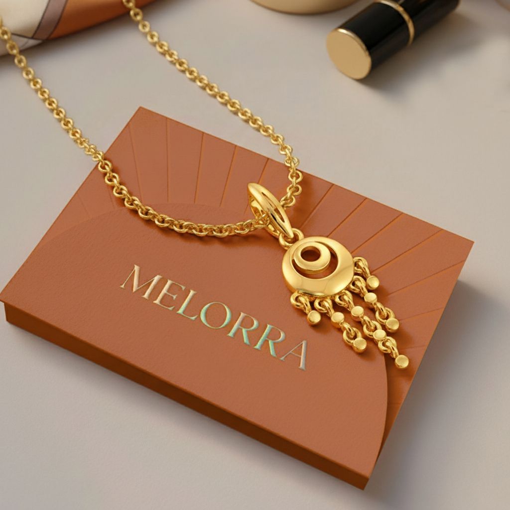 Dazzle Drift Gold Pendants