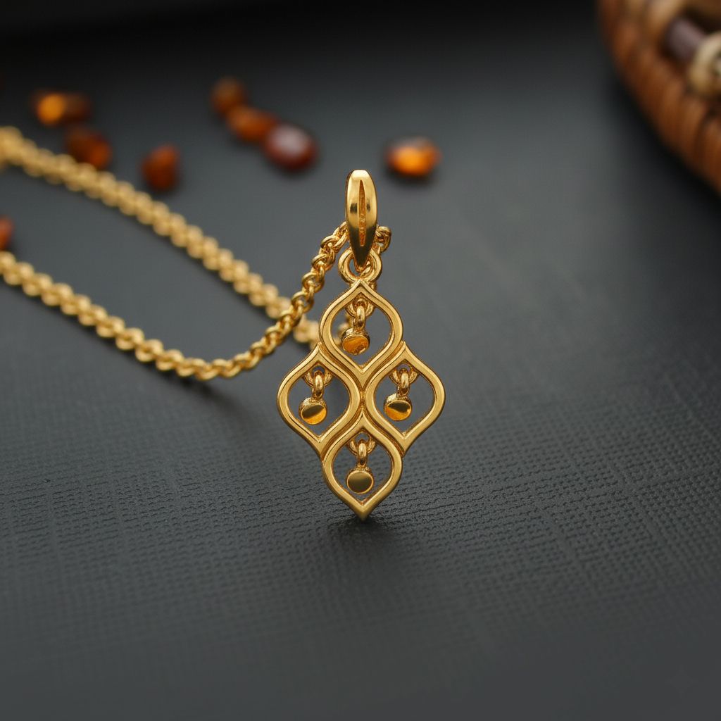 Time to Glisten Up Gold Pendants