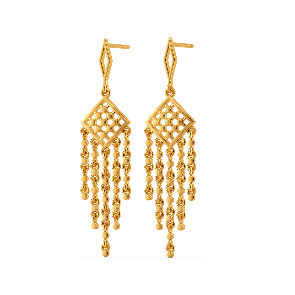 Gleam Glimmer Gold Earrings