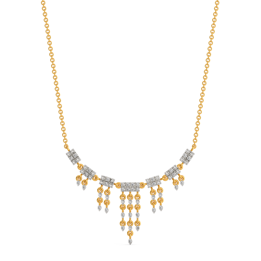 Gleam Sway Diamond Necklaces