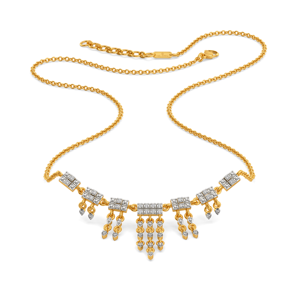 Gleam Sway Diamond Necklaces