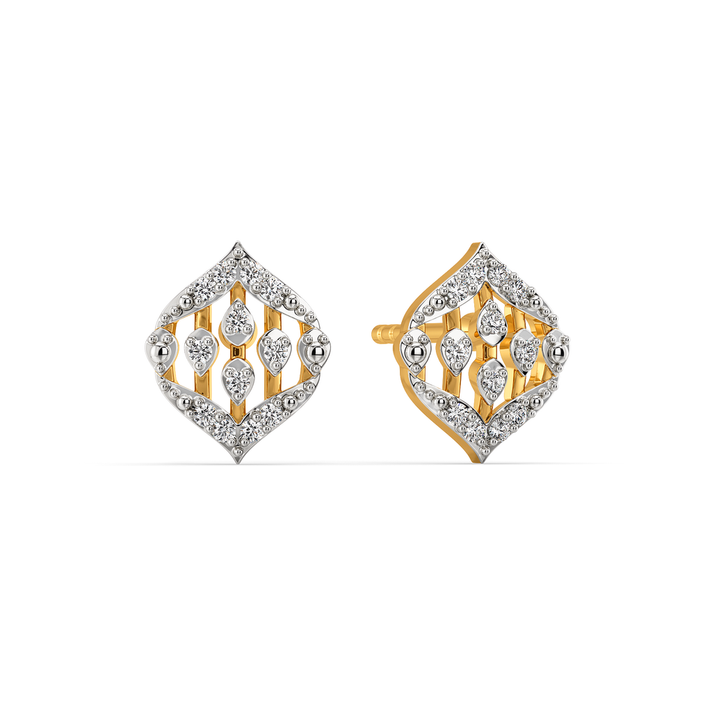 Flow Motion Diamond Earrings