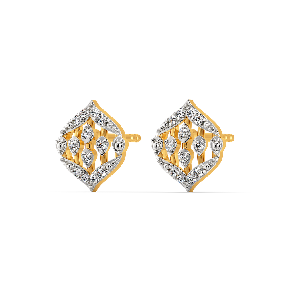 Flow Motion Diamond Earrings