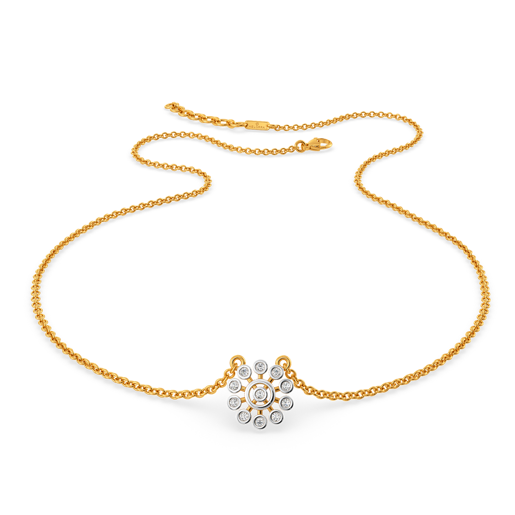 Glimmering Diamond Necklaces