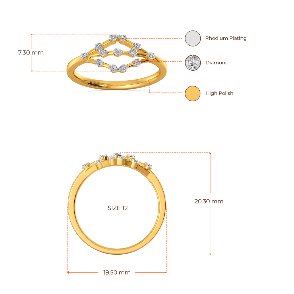 Sparkle Your Way Diamond Rings image