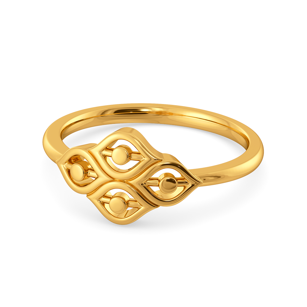 Time to Glisten Up Gold Rings alternate view 3