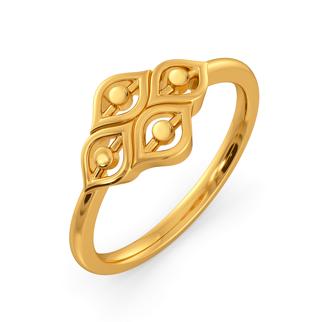 Time to Glisten Up Gold Rings