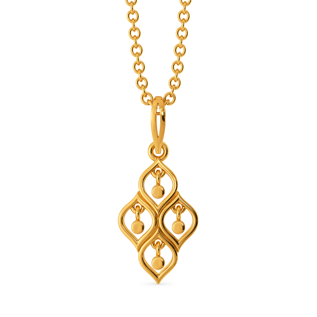Time to Glisten Up Gold Pendants