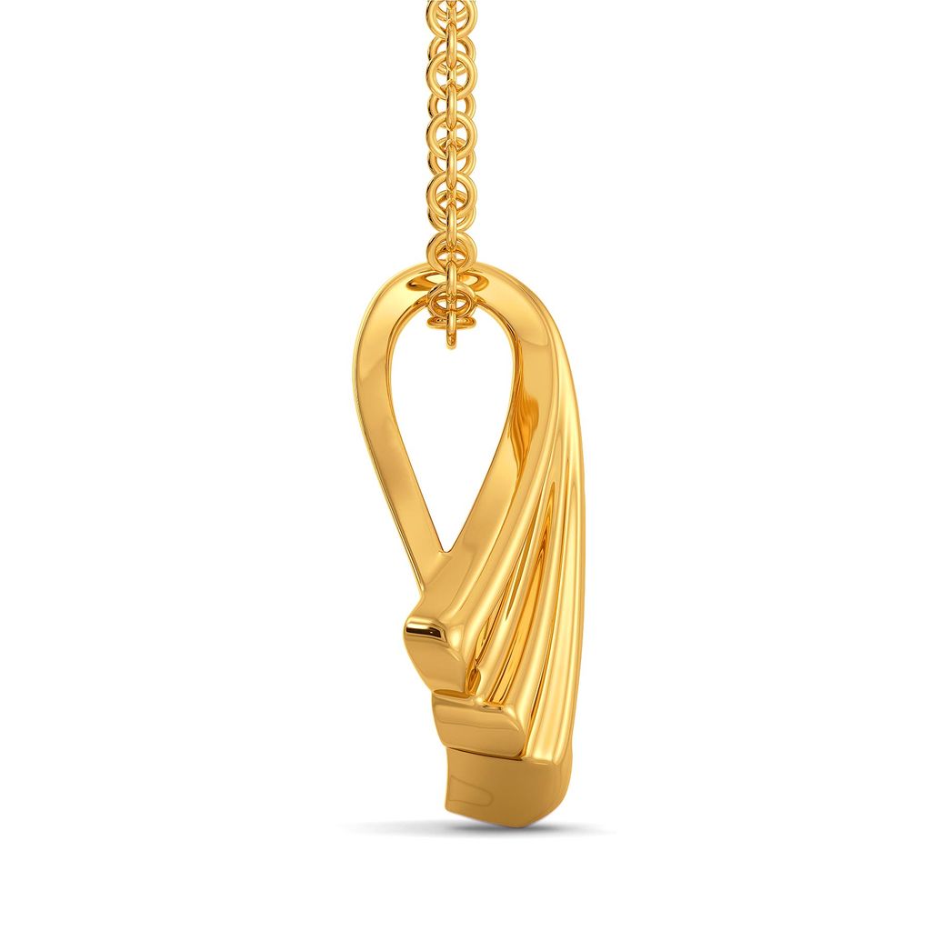 Drape Desires Gold Pendants