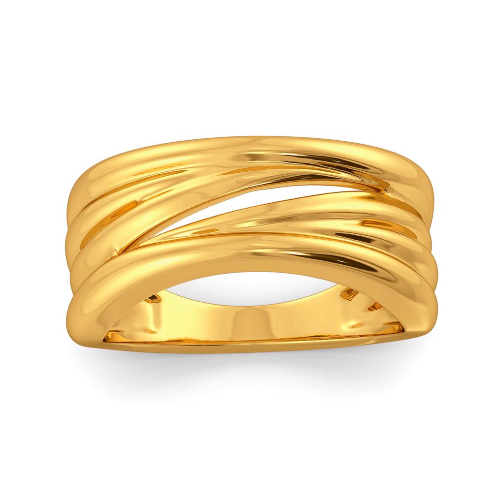 Sculptured in Greek Gold Rings alternate view 2