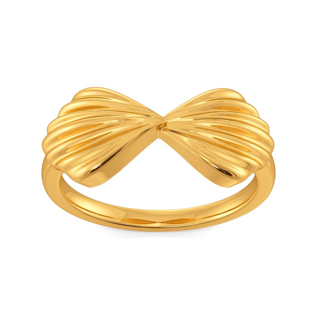 Mod God Gold Rings alternate view 2