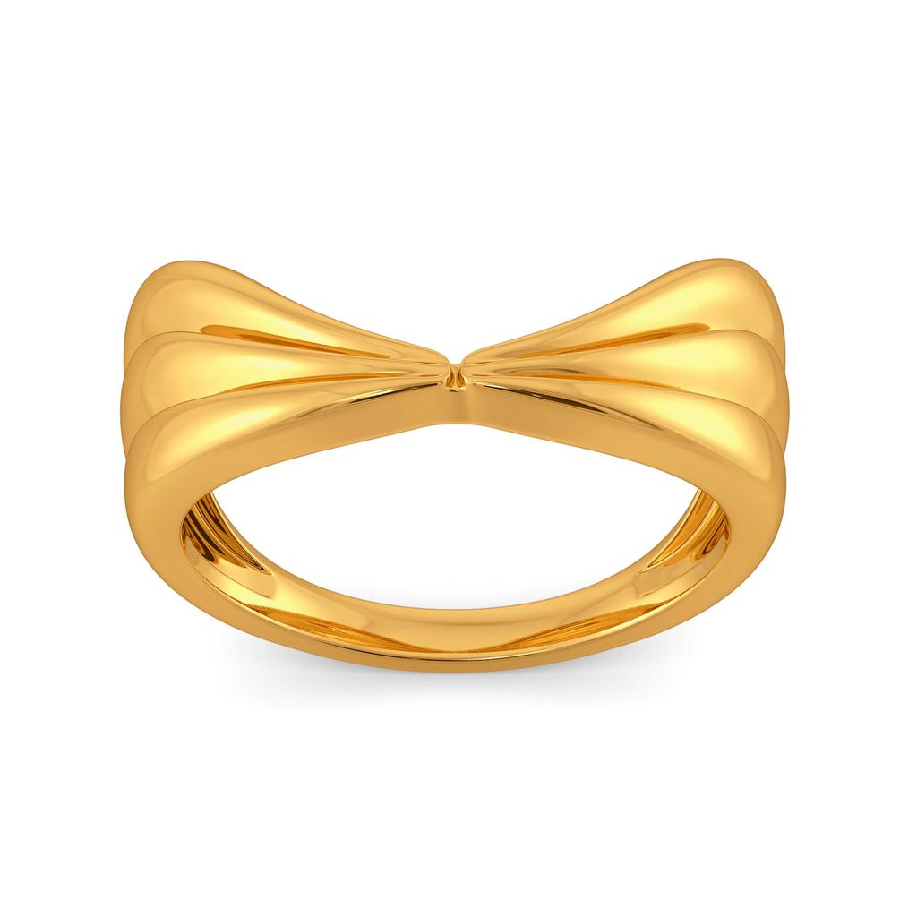 Drape Allure Gold Rings alternate view 2