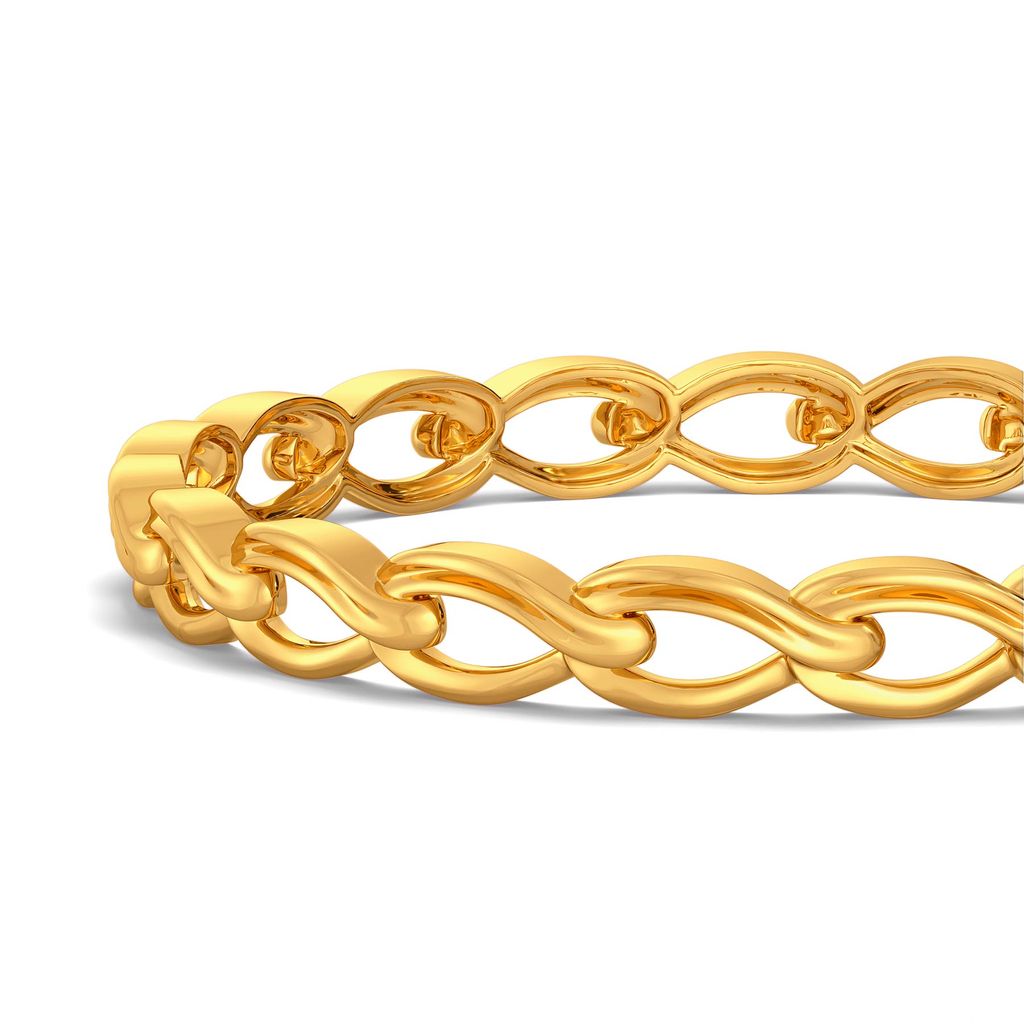 Fold Fantasy Gold Bangles