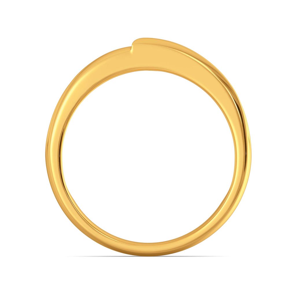 Dauntless Drapes Gold Rings image