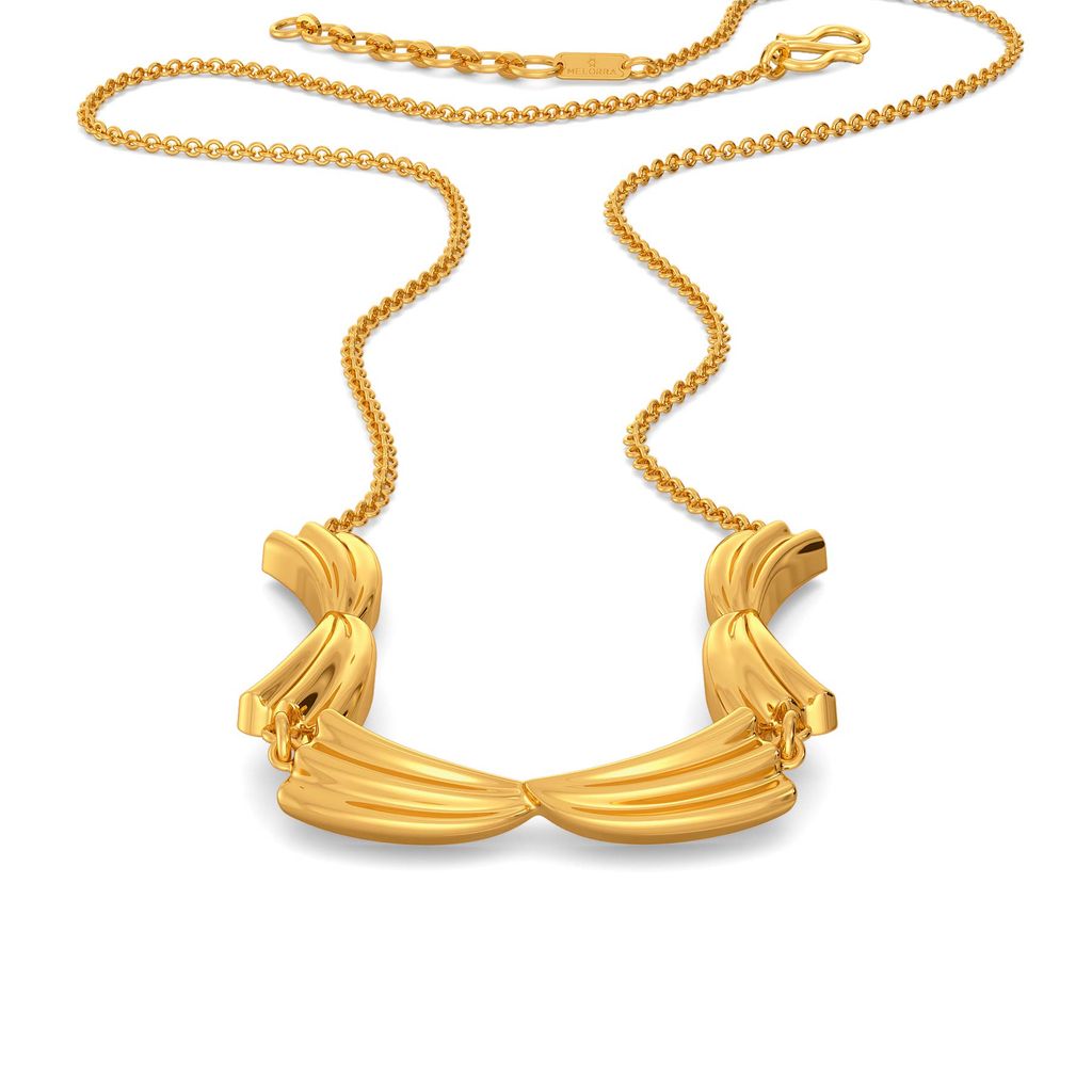 Dauntless Drapes Gold Necklaces