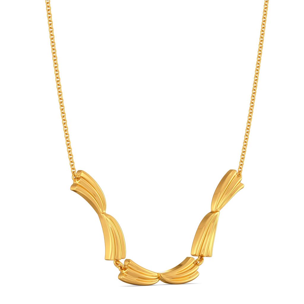 Dauntless Drapes Gold Necklaces