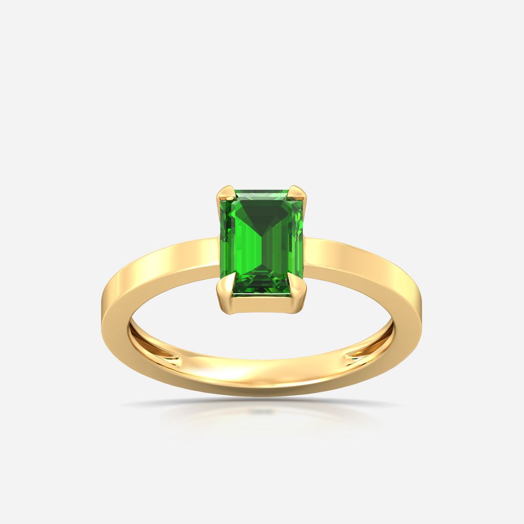 Green Pine Gemstone Rings image