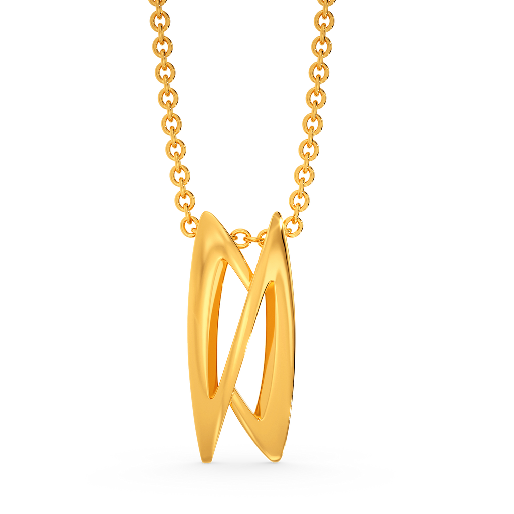 Unplugged Gold Pendants