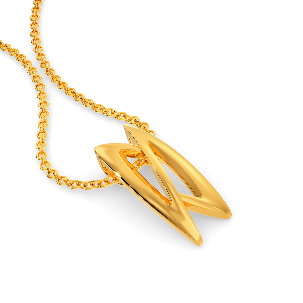 Unplugged Gold Pendants