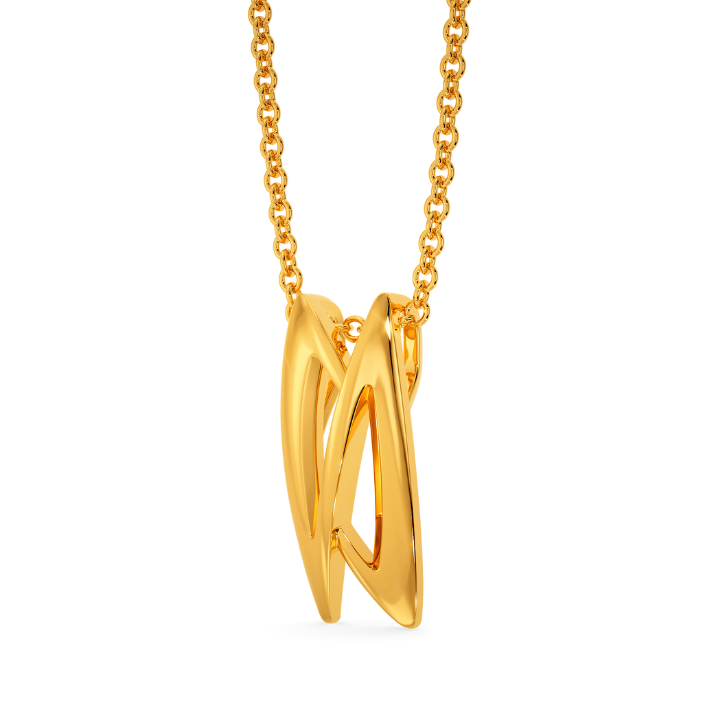 Unplugged Gold Pendants