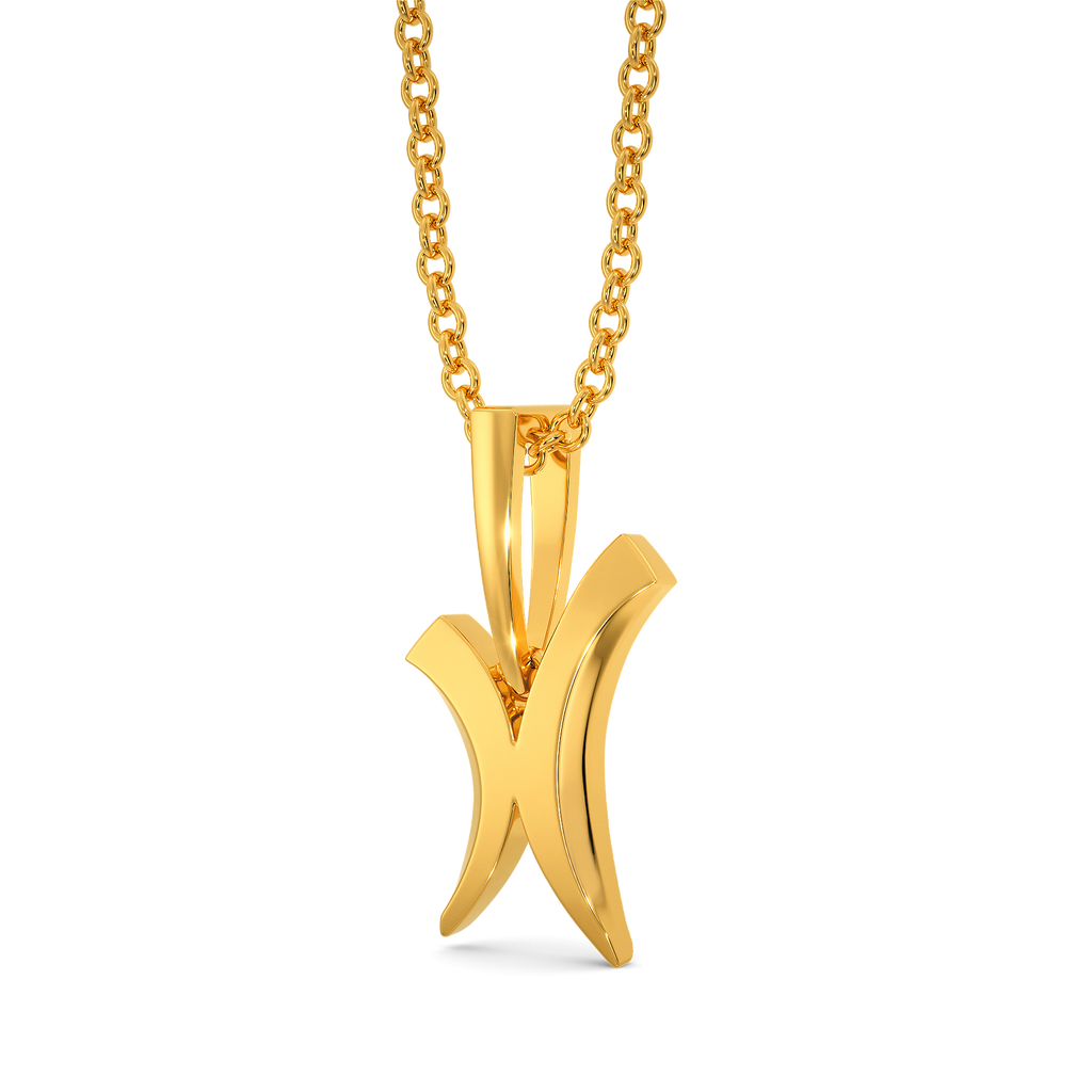 Grunge Queen Gold Pendants