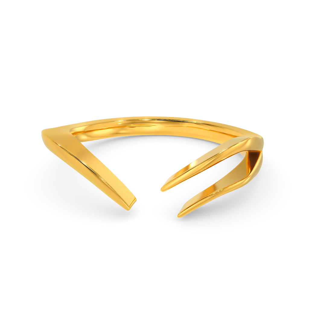 Grunge Showdown Gold Rings alternate view 2