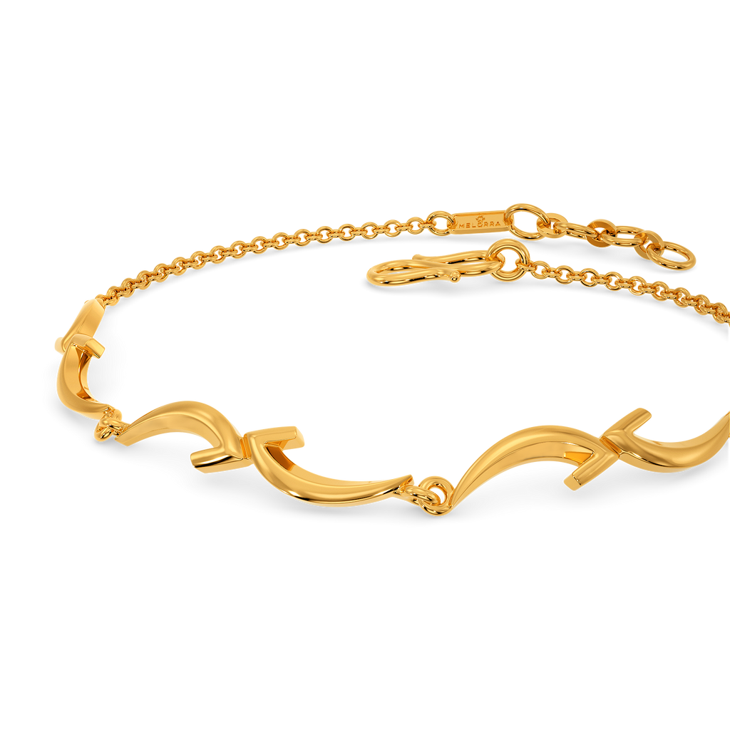 Neo Grunge Gold Bracelets