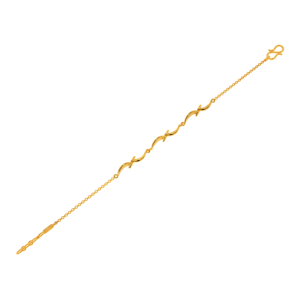 Neo Grunge Gold Bracelets