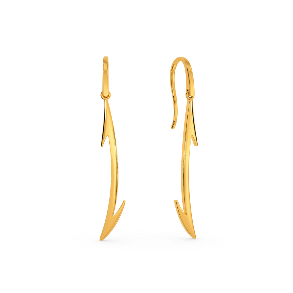 Grunge Forever Gold Earrings