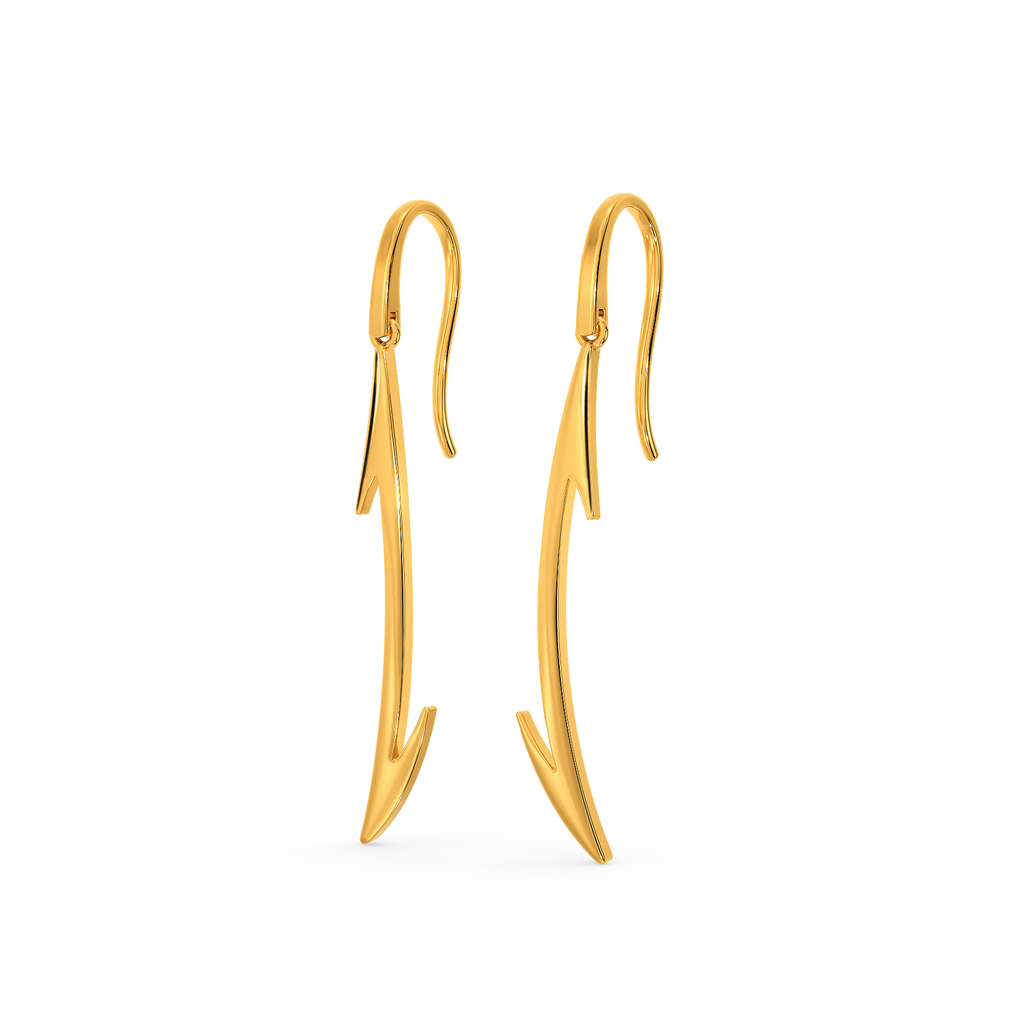 Grunge Forever Gold Earrings