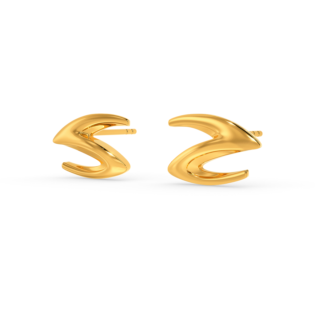 Grunge Forever Gold Earrings