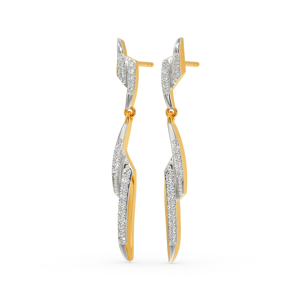 Grunge Girl Diamond Earrings