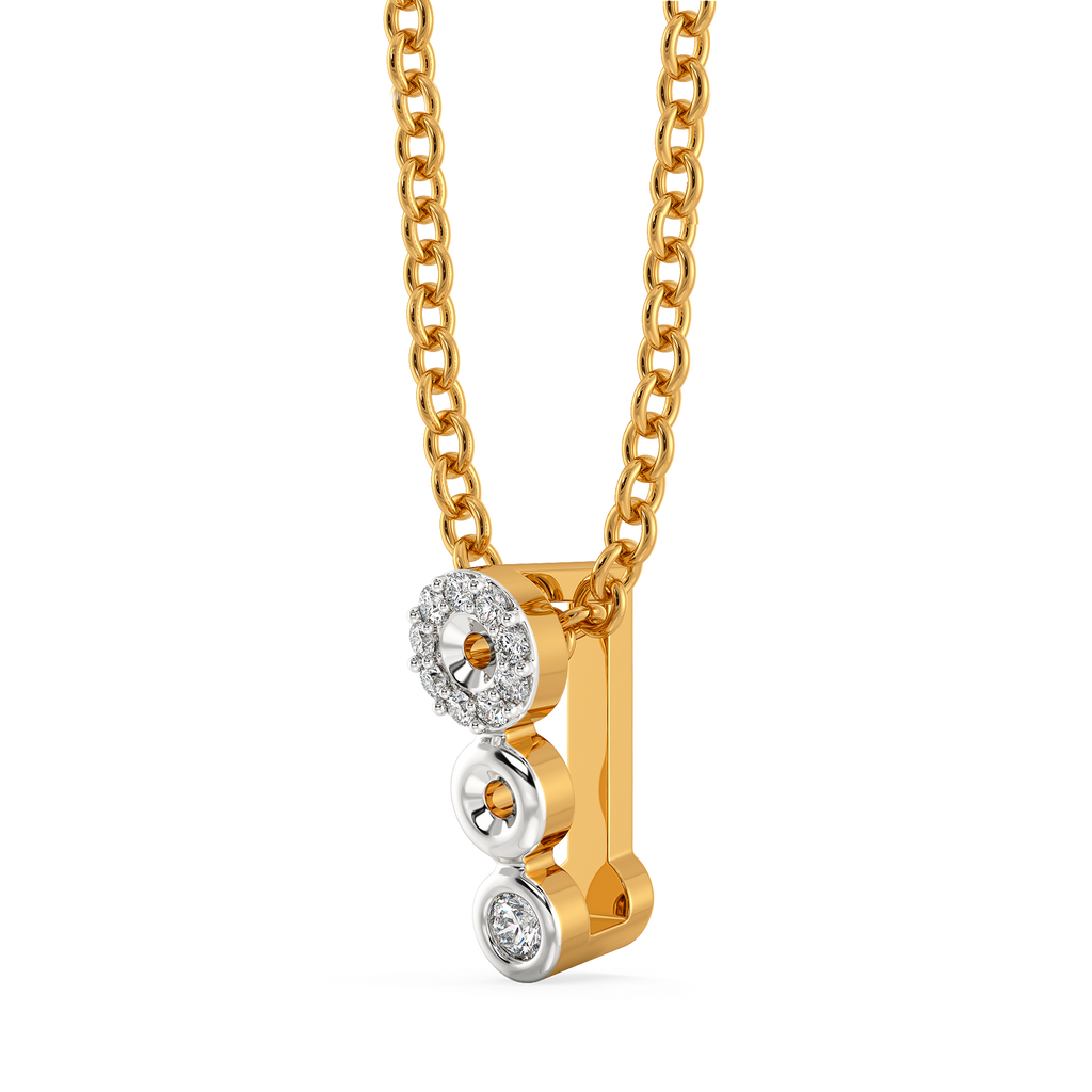 Glitter Bomb Diamond Pendants