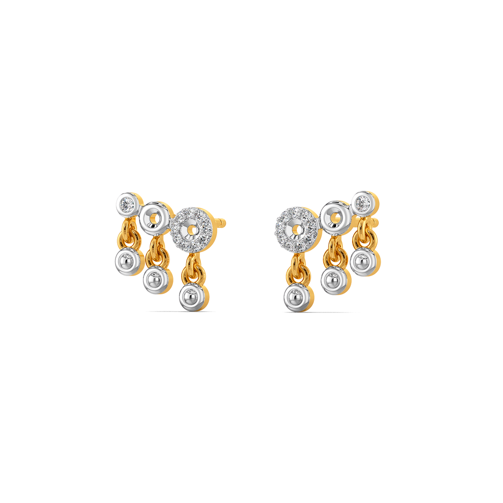 Glitter Bomb Diamond Earrings