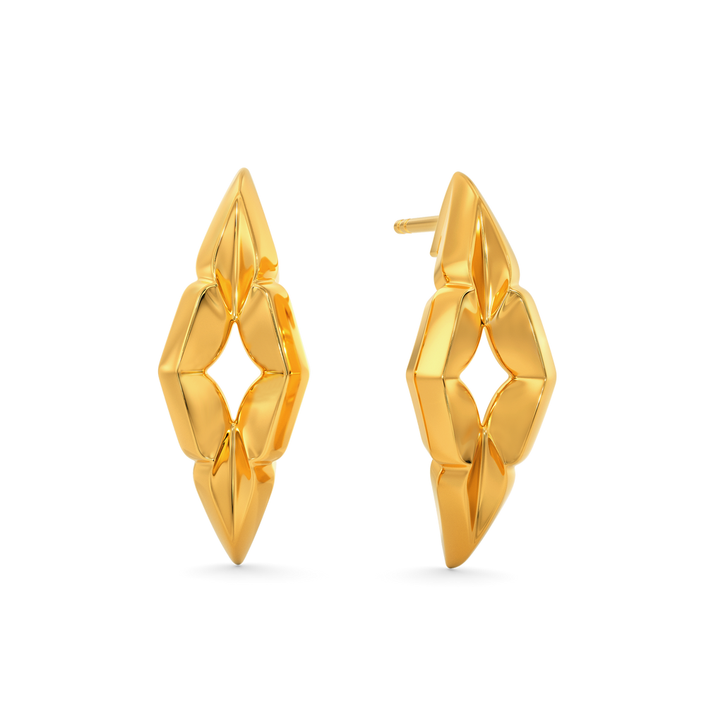 Mysteria Gold Earrings
