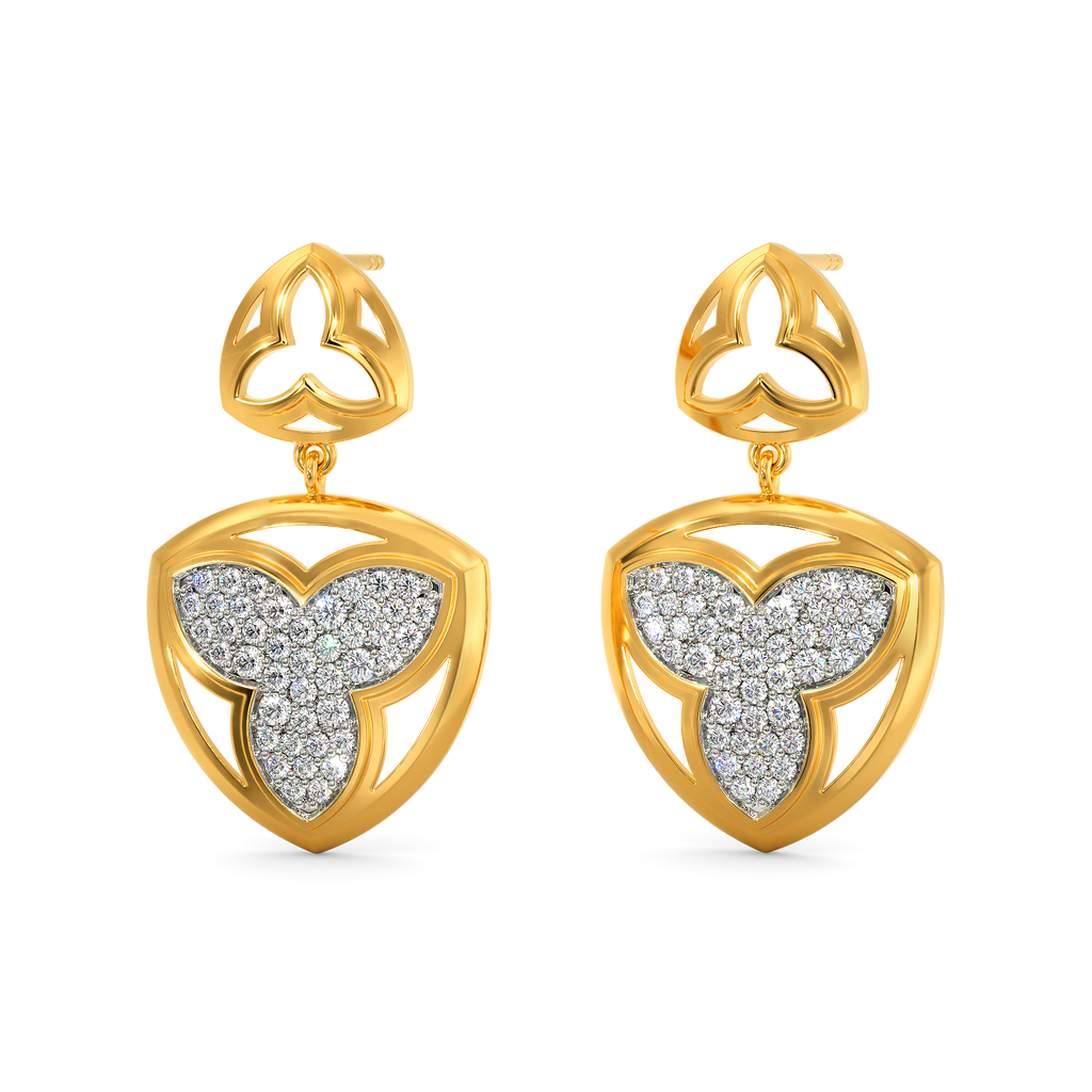 Gothic Fairytale Diamond Earrings