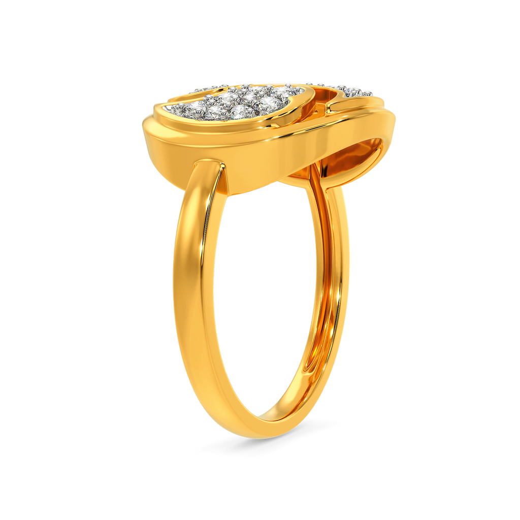 Smudged N Smokey Diamond Rings image