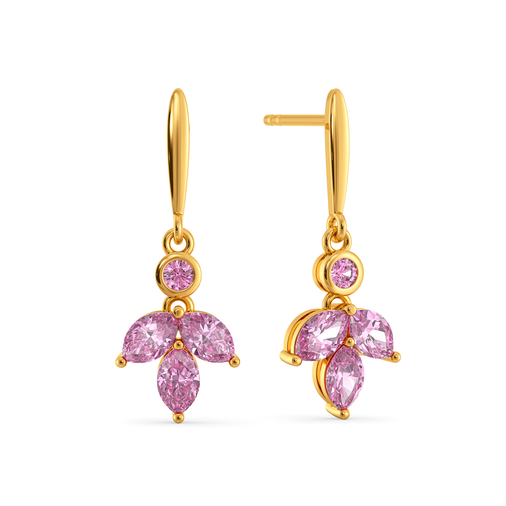 Lil Bit of Blush Gemstone Earrings