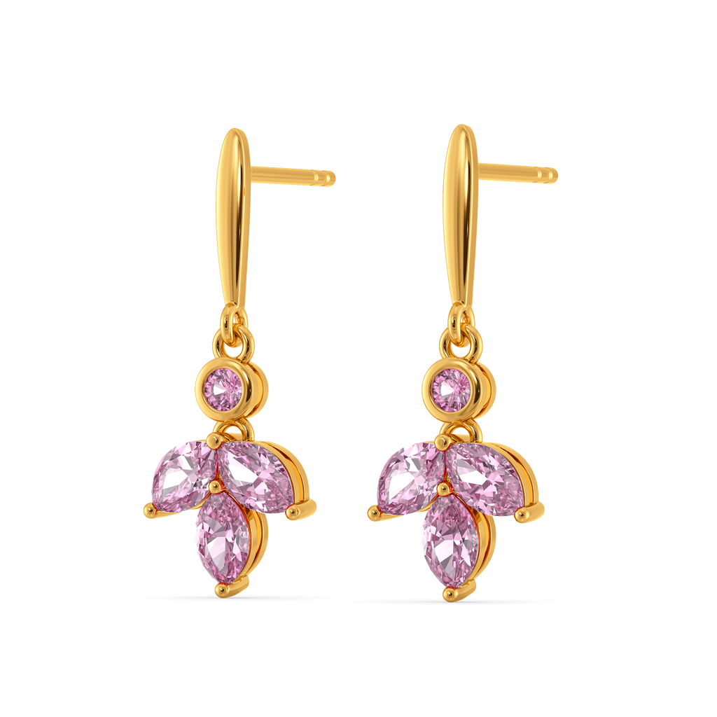 Lil Bit of Blush Gemstone Earrings